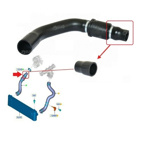 Intercooler pipe turbo hose - turbo,